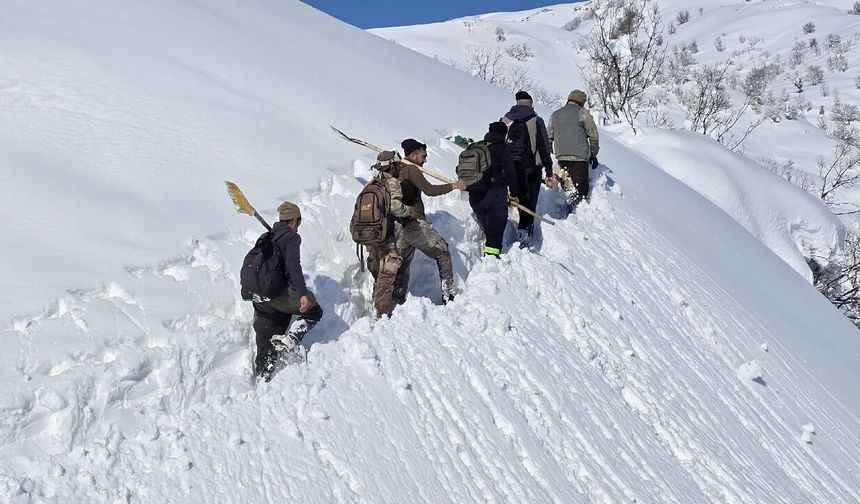 Hakkari’de kışa meydan okuyan su mücadelesi
