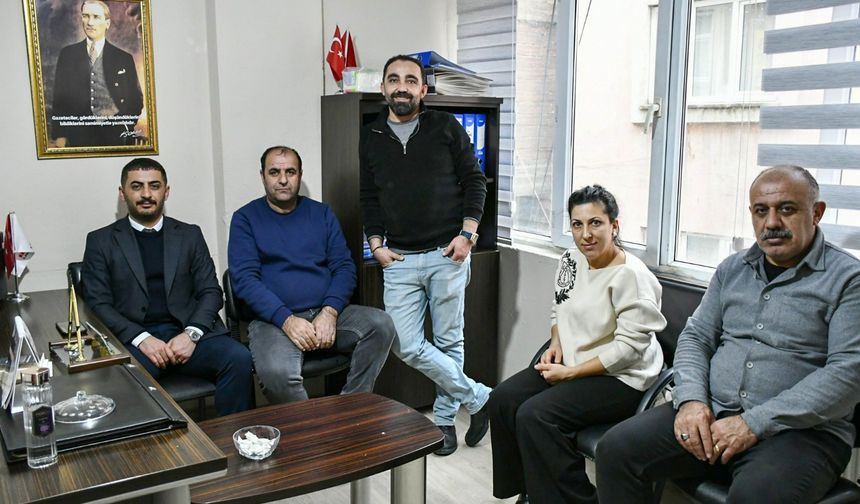 VEDAŞ’tan gazetemize  Gazeteciler Günü ziyareti