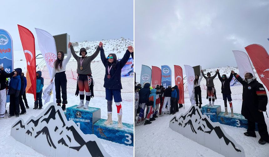 Hakkarili Sporcu Türkiye birincisi oldu