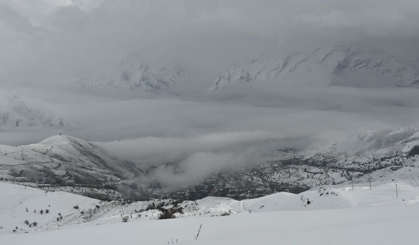 Hakkari için yoğun kar ve çığ uyarısı