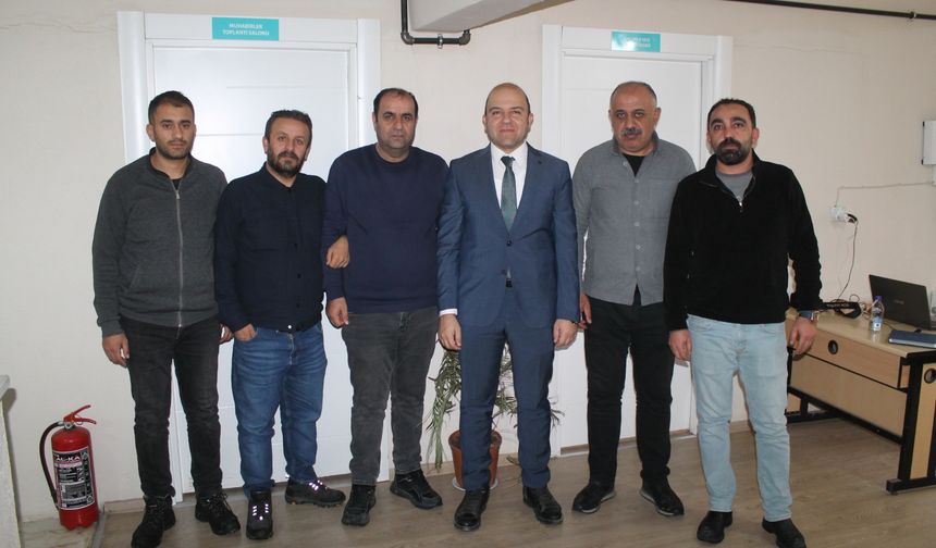 İl Müdürü Abdulhalim Ünalan’dan gazetemize ziyaret