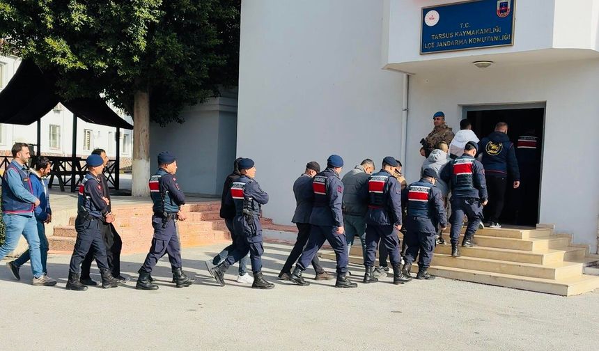 Mersin'de yasaklı madde operasyonun; 40 tutuklama