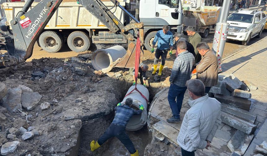 Çukurca’da zarar gören altyapı yenilendi