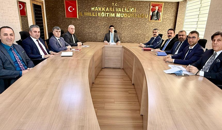 Hakkari’de eğitim masaya yatırıldı