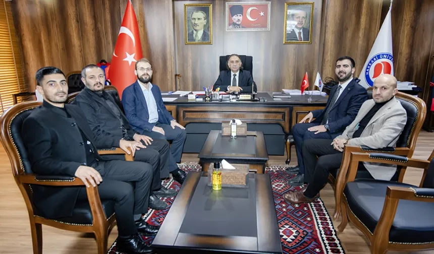 TÜGVA Genel Başkan Yardımcısından Rektör Gençcelep’e ziyaret