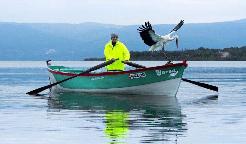Yaren Leylek ile Adem Amca, 15'inci kez buluştu