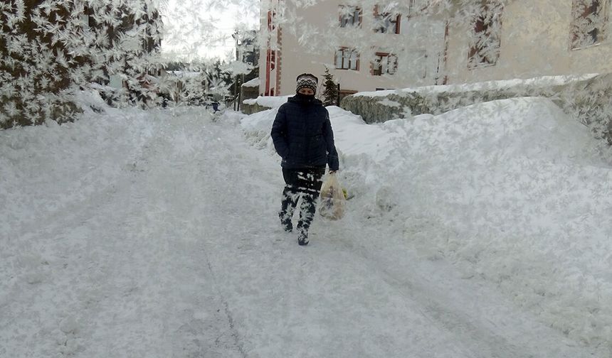 Hakkari’de dondurucu soğuk alarmı