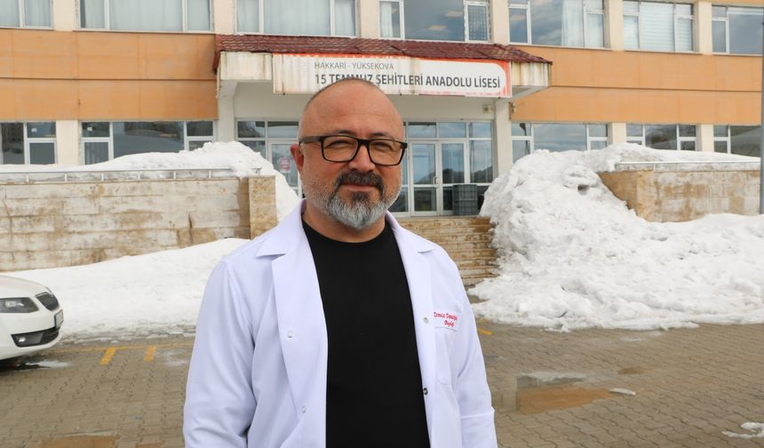 26 yıl sonra ilk görev yeri Hakkari'ye geri döndü