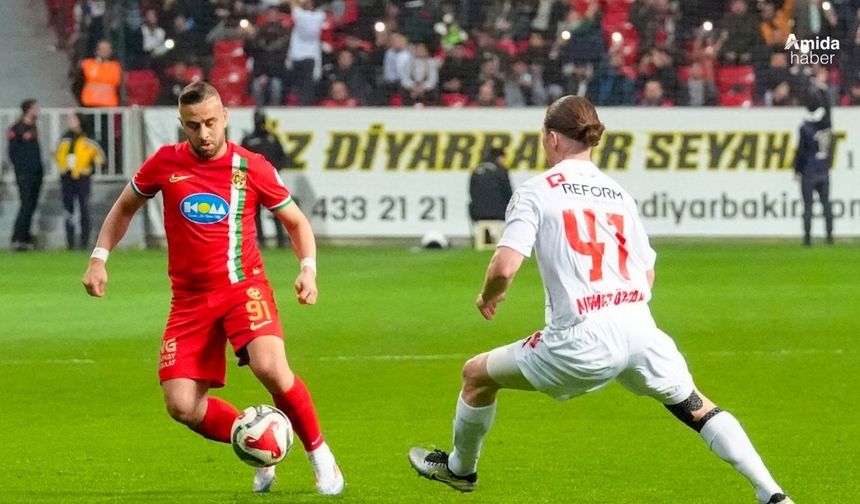 Amedspor son dakikada kazandı