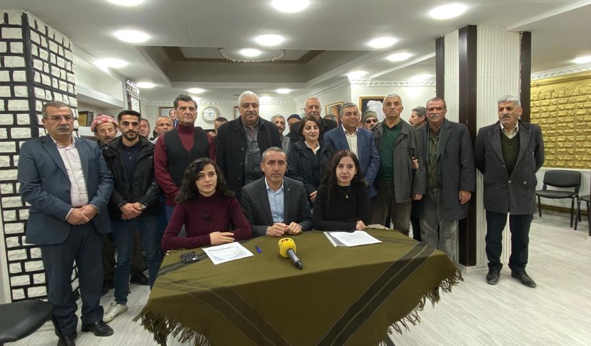 Hakkari’de DBP Kongre komisyonu çalışmaları başladı