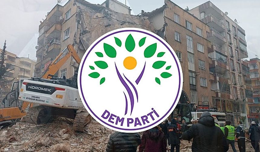 DEM Parti Hakkari İl Örgütünden 6 Şubat açıklaması!