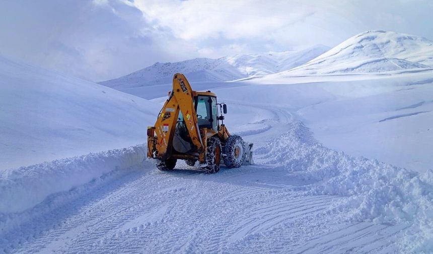 Hakkari'de 210 yerleşim yerinin yolu kapandı