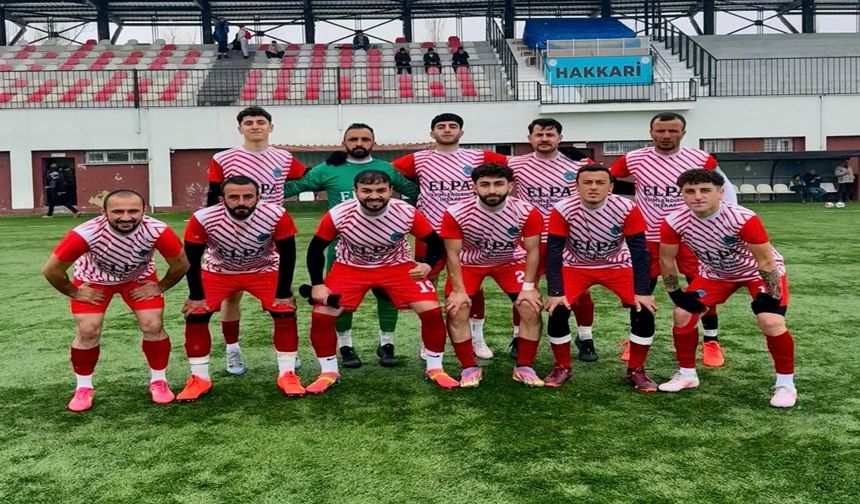 Hakkari derbisinin kazananı Durankaya Spor oldu