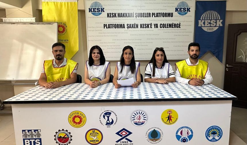 Hakkari Eğitim Sen'den seçmeli ders tepkisi!