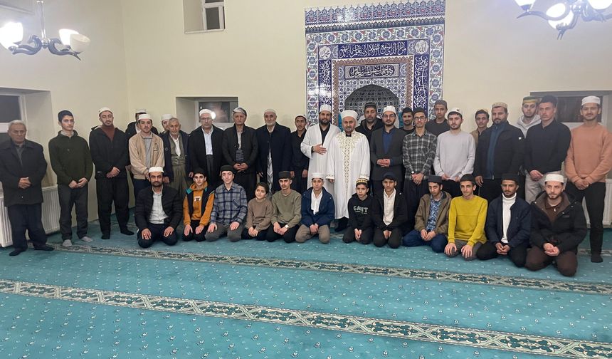 İl Müftüsü Okuş tecrübe paylaşımında bulundu