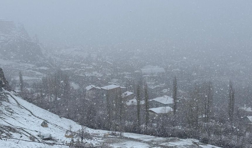 Hakkari baharı beklerken kışa yakalandı!