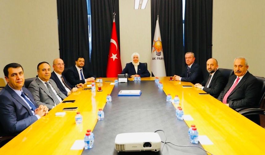 Hakkari heyetinden Ankara'da önemli görüşme