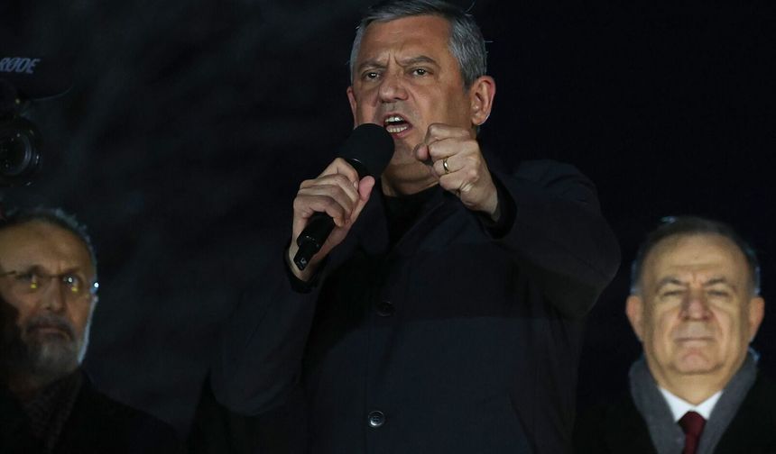 Özgür Özel Eyüpsultan'da konuştu