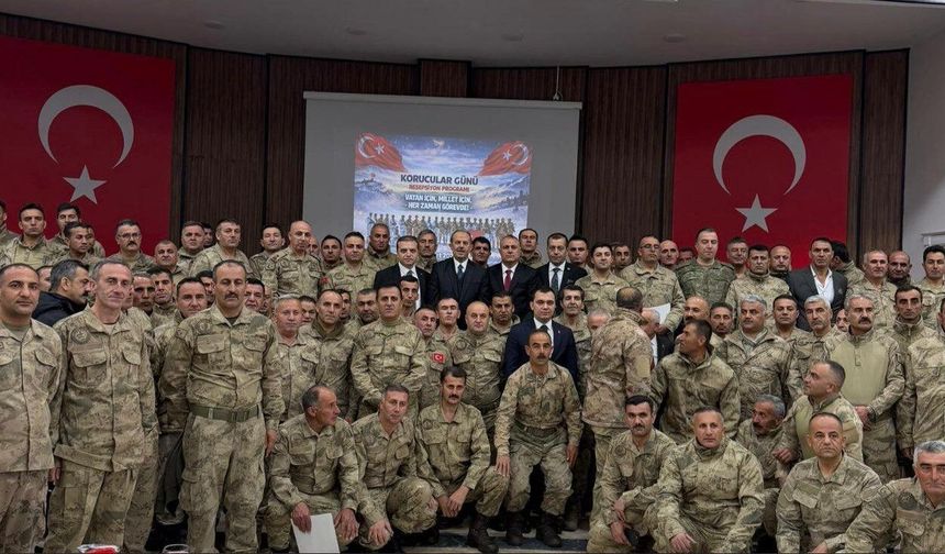 Güvenlik korucularının 41. yılı Hakkari’de kutlandı