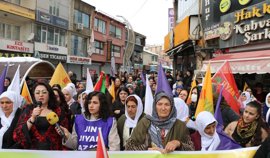 DEM Parti Hakkari İl Örgütü’nden 8 Mart programı