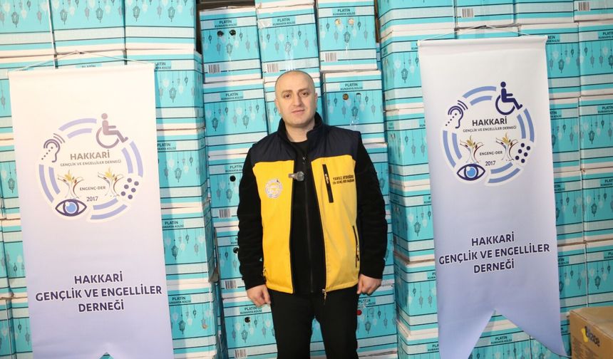 Gençlik ve Engelliler Derneği’nden Ramazan’da büyük dayanışma