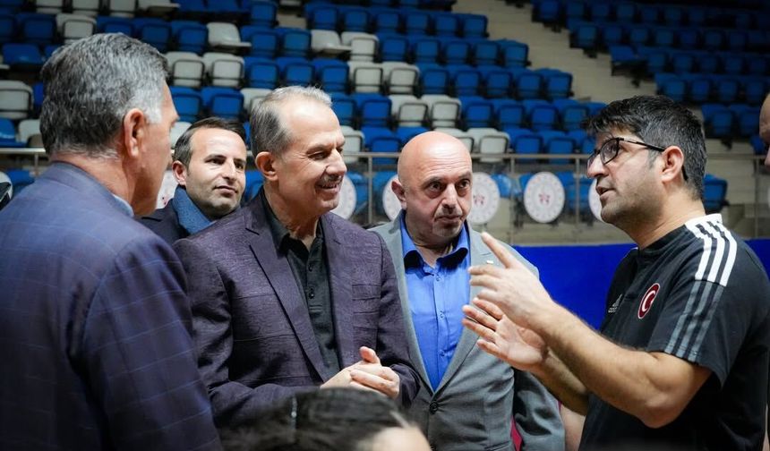 Vali Taşyapan'dan engelli sporculara destek