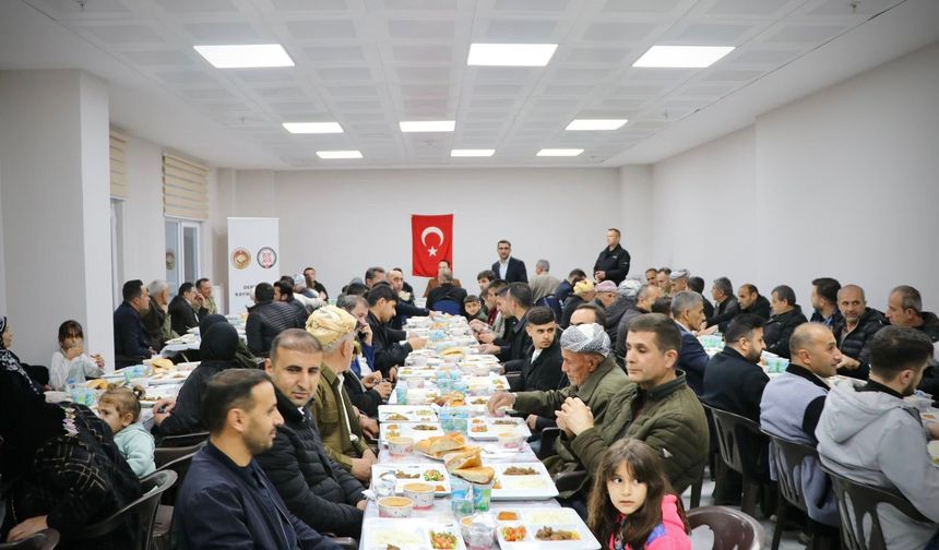 Hakkari’nin Derecik İlçesinde Vefa sofrası