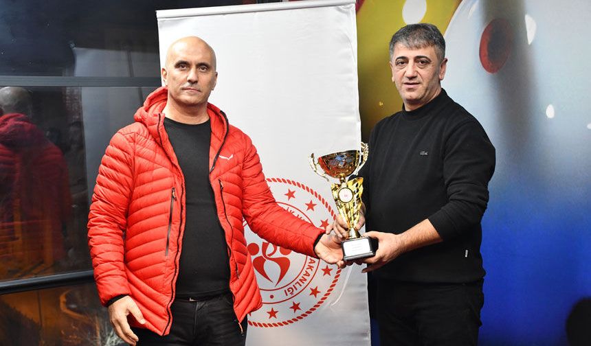 Hakkari'nin bilardo şampiyonu belli oldu