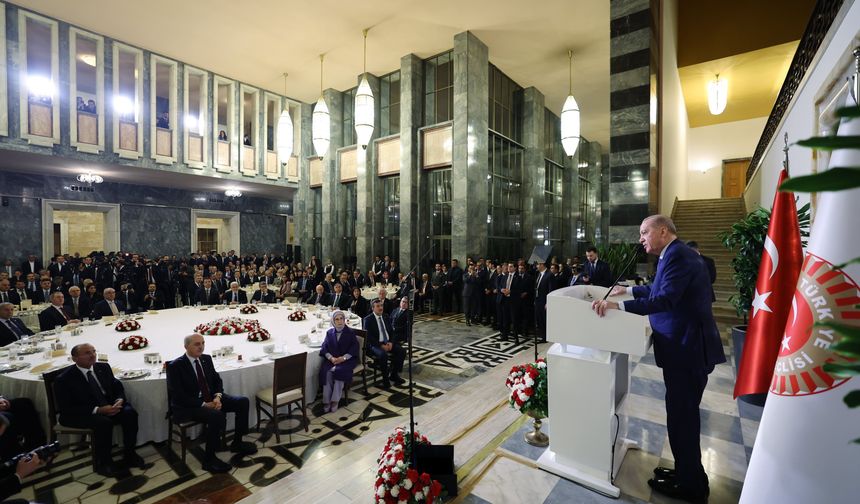 Cumhurbaşkanı Erdoğan: Savaş yerine barışın tarafındayız