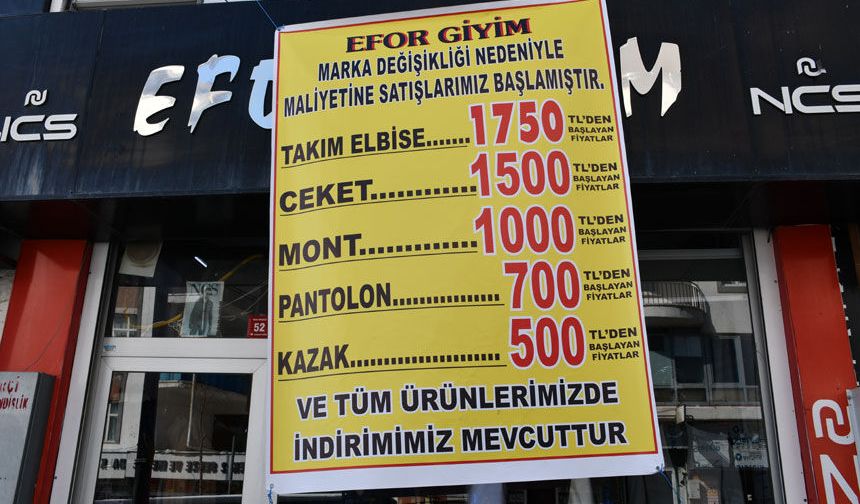 Efor & NCS Giyim’de büyük indirim başladı!