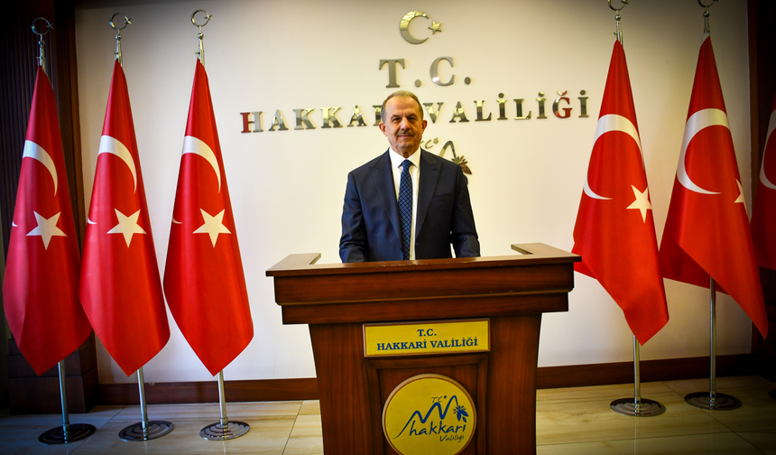 Hakkari Valisi Taşyapan'dan 18 mart mesajı