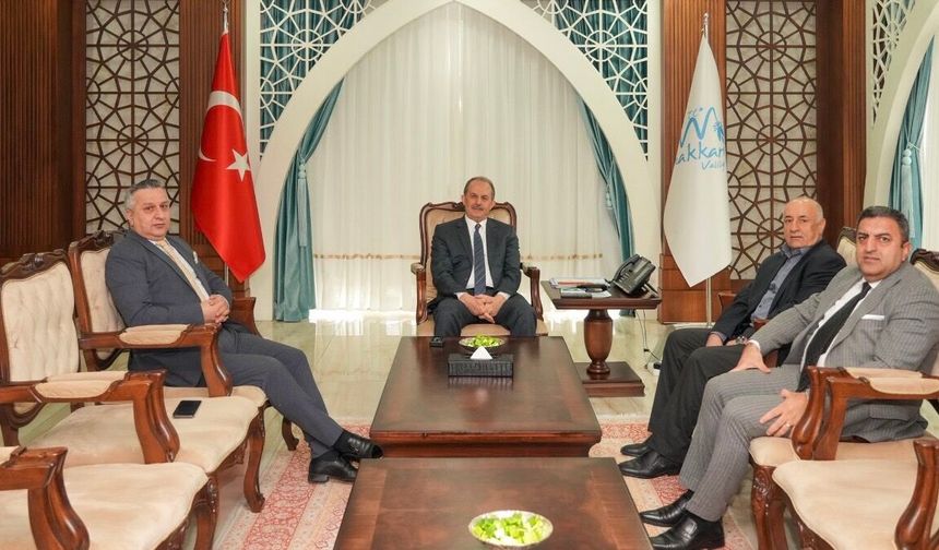 Vali Taşyapan’a ziyaretler sürüyor