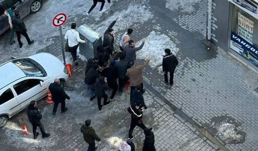 Van’daki kanlı kavganın görüntüleri ortaya çıktı