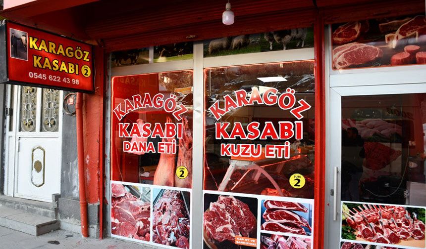 Karagöz Kasabı’nın iki şubesinde fiyatlar sabitlendi