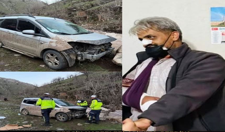 Şemdinli–Derecik Karayolunda kaza: 1 kişi yaralandı