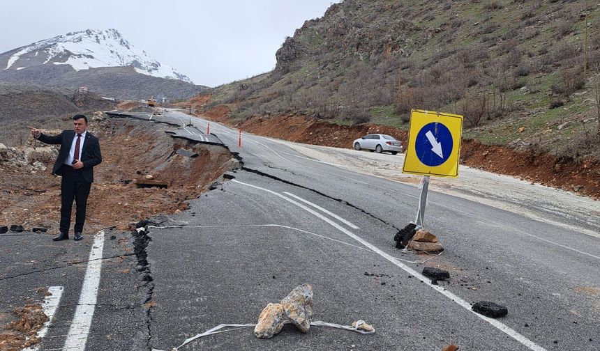 Başkan Arslan Üzümlü Sınır Kapısı yolunu inceledi