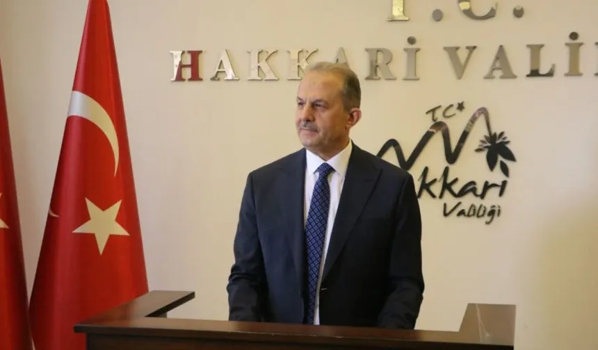 Hakkari Valisi Taşyapan’dan Anadolu Ajansı mesajı
