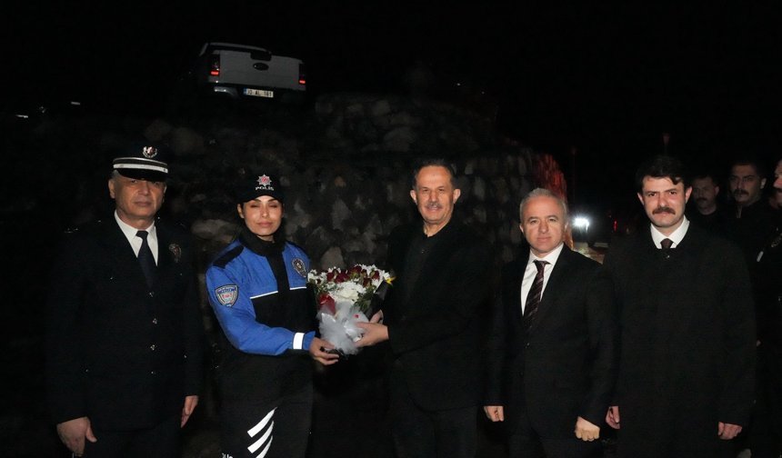 Vali Taşyapan Çukurca’da Polis Haftası Resepsiyonuna katıldı
