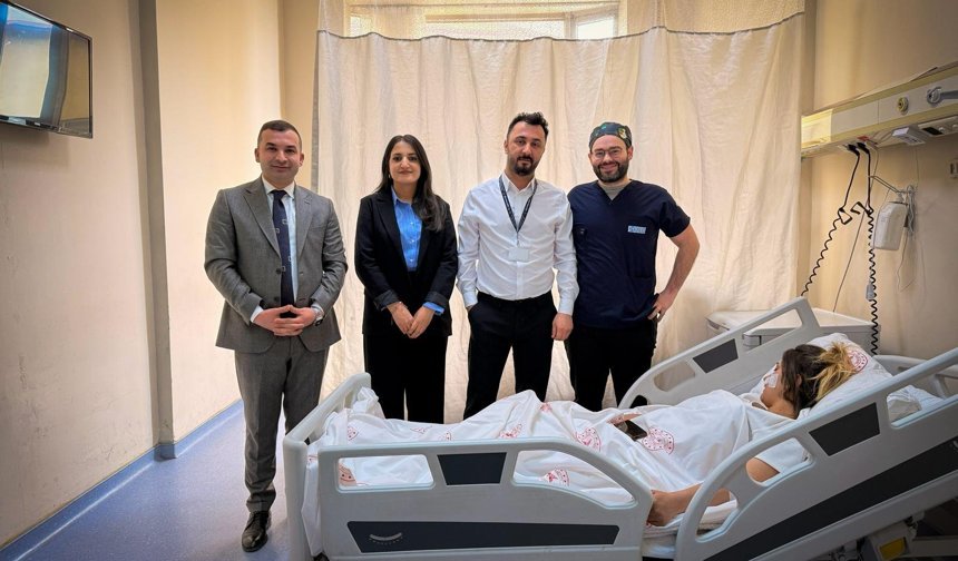 Yüksekova’da zor ameliyat başarıyla yapıldı