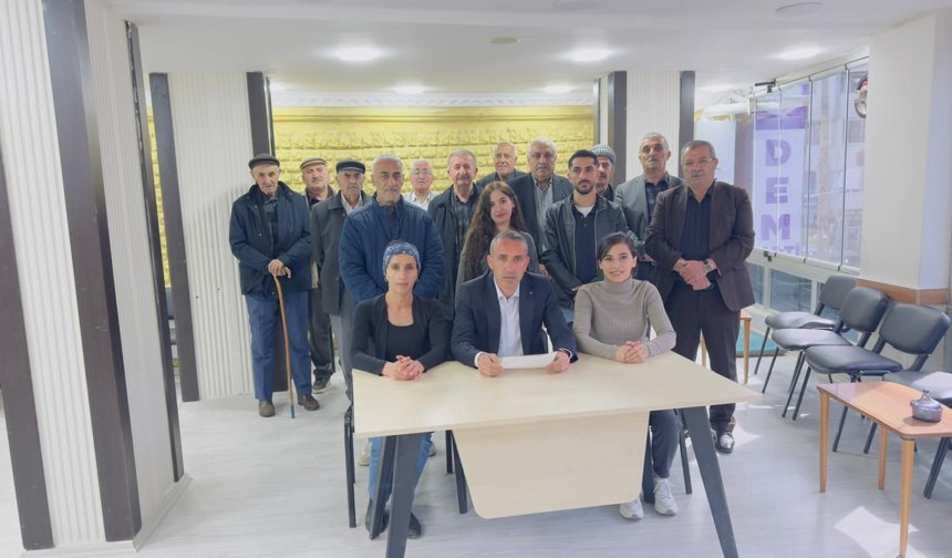 DBP Hakkari’de kongre sürecini başlattı