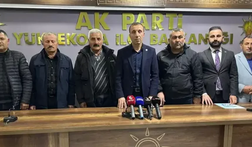 Hakkari’de siyasi tartışma: Ak Parti’den açıklama geldi