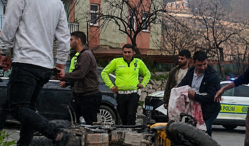 Hakkari’de motosiklet kazası: 1 yaralı