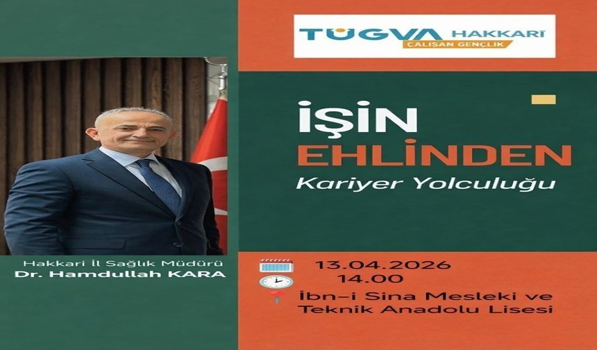 TÜGVA Hakkari’de ilham veren söyleşi düzenliyor