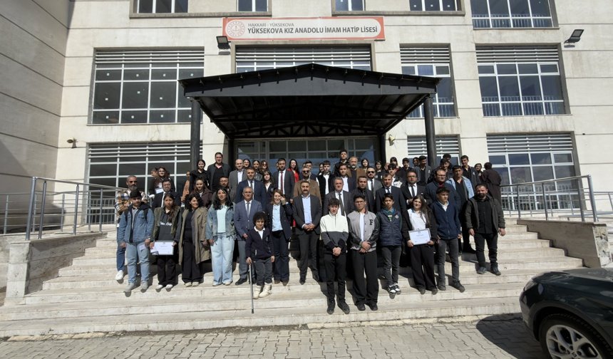 Hakkari’de çevre projeleri altınla ödüllendirildi