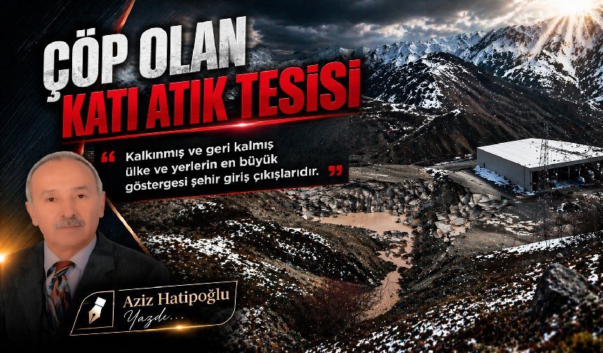ÇÖP OLAN KATI ATIK TESİSİ