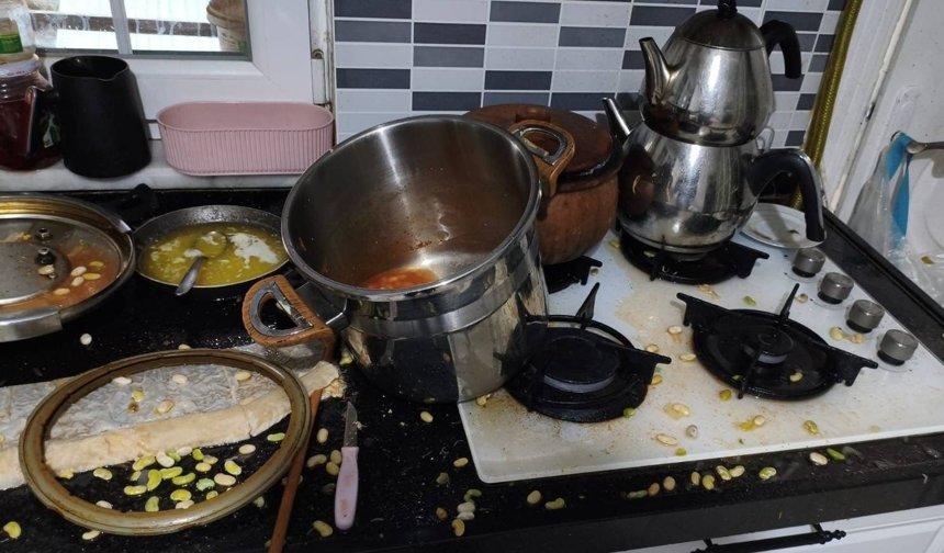 Düdüklü tencere patladı: 1 yaralı