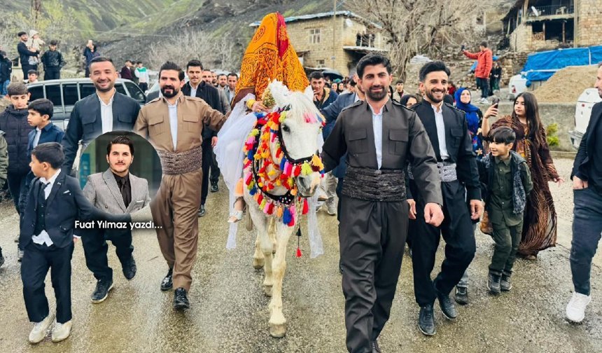 Derecik’te kültüre yaraşır bir düğün