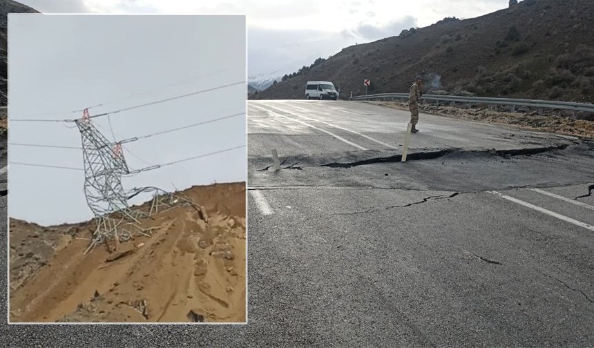 Aşırı yağışlar Hakkari'de heyelanları tetikliyor