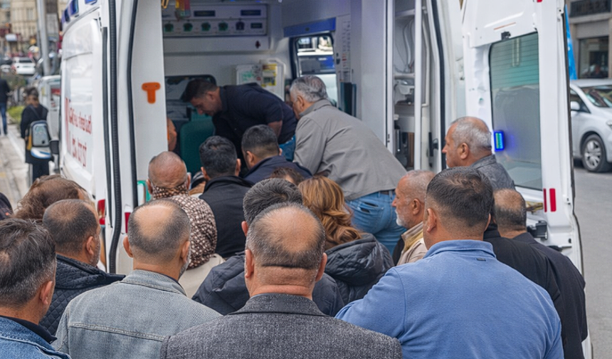 Hakkari’de trafik kazası:  1 kişi yaralandı
