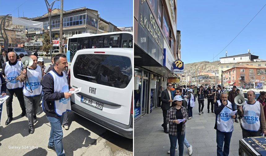 Hakkari'de 1 mayıs heyelan bölgesinde kutlanacak